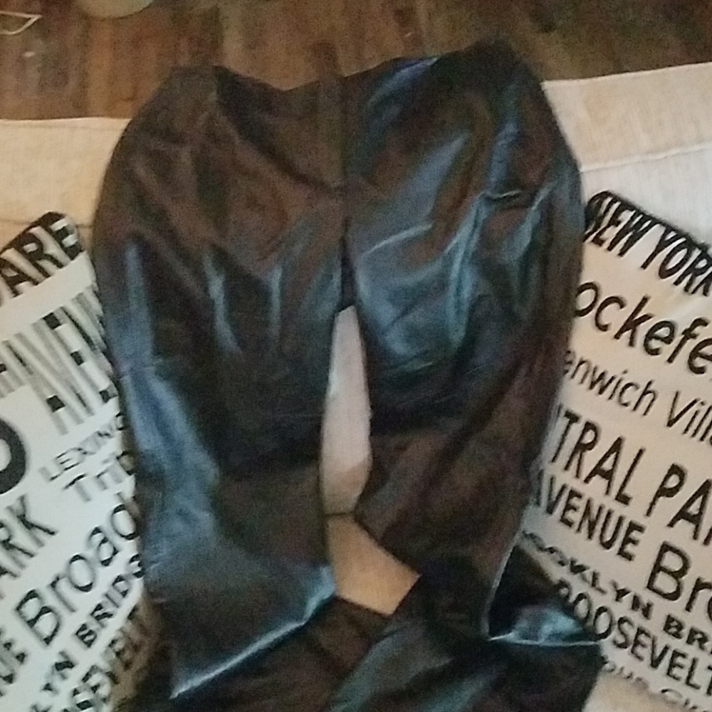 Leather pants